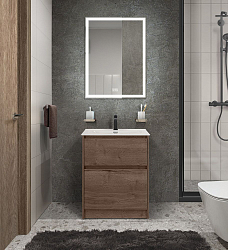 Фото Тумба под раковину BelBagno Kraft 39 50 напольная, rovere tabacco