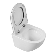 Изображение Унитаз подвесной BelBagno Sfera-R BB046CHR/BB902SC безободковый Унитаз подвесной BelBagno Sfera-R BB046CHR/BB902SC безободковый , изображение 3
