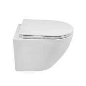 Изображение Унитаз подвесной BelBagno Sfera-R BB046CHR/BB902SC безободковый Унитаз подвесной BelBagno Sfera-R BB046CHR/BB902SC безободковый , изображение 4