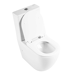 Фото Унитаз-компакт BelBagno Sfera-R BB2141CPR/ BB2111SC безободковый