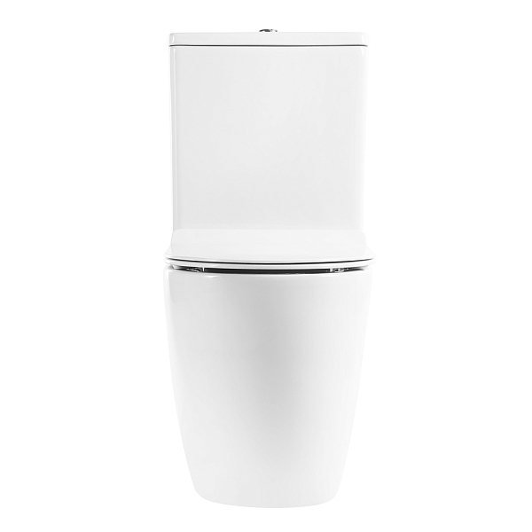 Унитаз-компакт BelBagno Sfera-R BB2141CPR/ BB2111SC безободковый , изображение 5