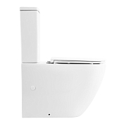 Изображение Унитаз-компакт BelBagno Sfera-R BB2141CPR/BB870SC безободковый Унитаз-компакт BelBagno Sfera-R BB2141CPR/BB870SC безободковый , изображение 2