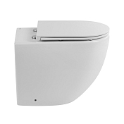 Изображение Унитаз приставной BelBagno Sfera-R BB2141CBR/BB870SC безободковый Унитаз приставной BelBagno Sfera-R BB2141CBR/BB870SC безободковый , изображение 2