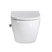 Унитаз подвесной BelBagno Uno BB3105CHR-BS/SC , изображение 3