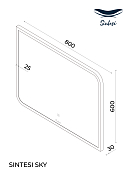 Изображение Зеркало Sintesi Armadio black 80 Зеркало Sintesi Armadio black 80 , изображение 9