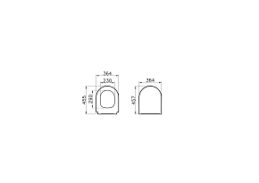 Фото Крышка-сиденье Vitra S50 110-003-019 тонкое с микролифтом