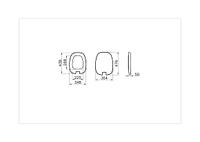 Фото Крышка-сиденье Vitra Plural 126-483-009 с микролифтом