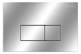 Кнопка смыва Caprigo Line ABS LA002 хром , изображение 1