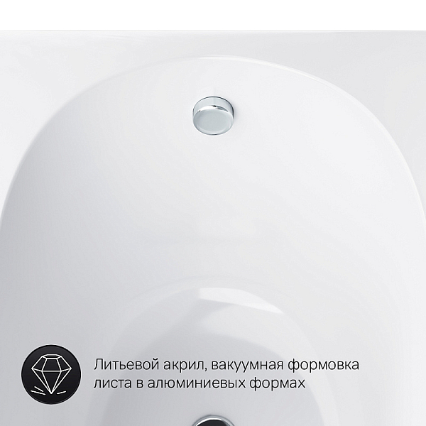Акриловая ванна AM.PM Spirit 180х80 , изображение 7