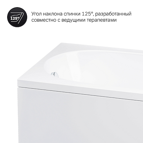 Акриловая ванна AM.PM Spirit 180х80 , изображение 8