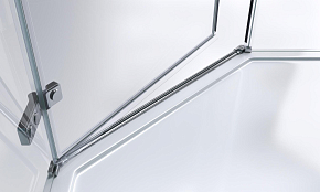 Фото Душевой уголок BelBagno Kraft P-1-100-C-Cr-L