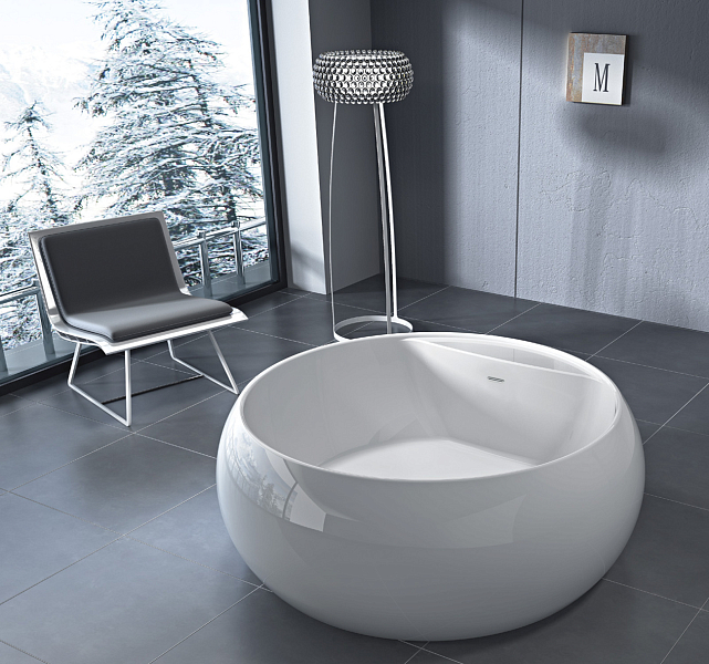 Акриловая ванна BelBagno BB30-1550 155х155 , изображение 2