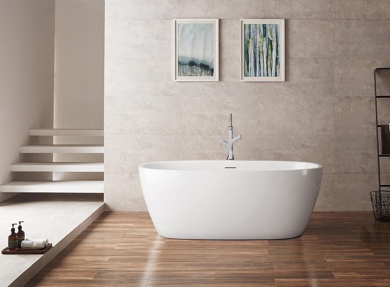 Акриловая ванна BelBagno BB404-1500-800 150х80 , изображение 3