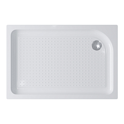 Фото Поддон для душа BelBagno TRAY-BB-AH-100/80-15-W-R