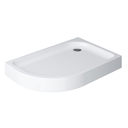 Фото Поддон для душа BelBagno TRAY-BB-RH-100/80-550-15-W-R