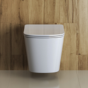 Изображение Унитаз подвесной BelBagno Due безободковый Унитаз подвесной BelBagno Due безободковый , изображение 8
