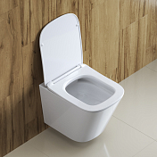 Изображение Унитаз подвесной BelBagno Due безободковый Унитаз подвесной BelBagno Due безободковый , изображение 11