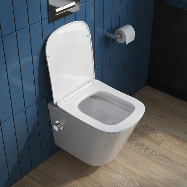 Унитаз подвесной BelBagno Due BB3103CHR-BS/SC , изображение 11