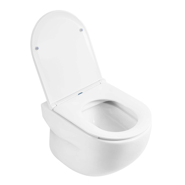 Унитаз подвесной BelBagno Onda безободковый , изображение 4