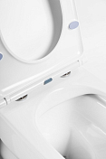 Изображение Унитаз подвесной BelBagno Onda безободковый Унитаз подвесной BelBagno Onda безободковый , изображение 7