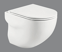 Изображение Унитаз подвесной BelBagno Onda безободковый Унитаз подвесной BelBagno Onda безободковый , изображение 8