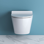 Изображение Унитаз подвесной BelBagno Sfera-R BB046CHR/BB2111SC безободковый Унитаз подвесной BelBagno Sfera-R BB046CHR/BB2111SC безободковый , изображение 3