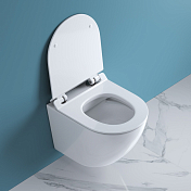 Изображение Унитаз подвесной BelBagno Sfera-R BB046CHR/BB2111SC безободковый Унитаз подвесной BelBagno Sfera-R BB046CHR/BB2111SC безободковый , изображение 6