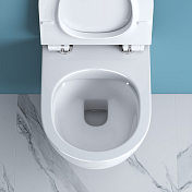 Изображение Унитаз подвесной BelBagno Sfera-R BB046CHR/BB2111SC безободковый Унитаз подвесной BelBagno Sfera-R BB046CHR/BB2111SC безободковый , изображение 7
