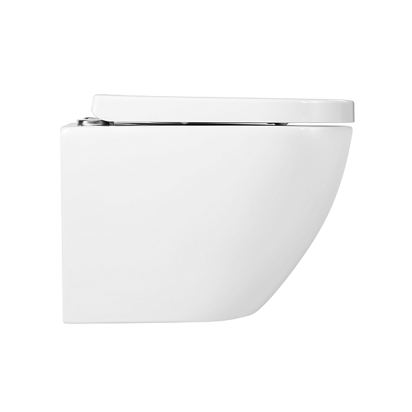 Унитаз подвесной BelBagno Sfera-R BB046CHR/BB865SC безободковый , изображение 2