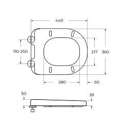 Фото Унитаз подвесной BelBagno Sfera-R BB046CHR/BB865SC безободковый