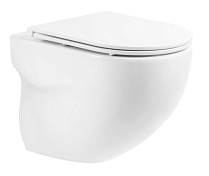 Изображение Унитаз подвесной BelBagno Onda безободковый Унитаз подвесной BelBagno Onda безободковый , изображение 1