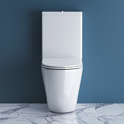 Фото Унитаз-компакт BelBagno Sfera-R BB2141CPR/BB870SC безободковый