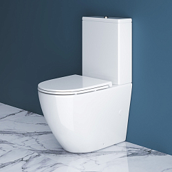 Фото Унитаз-компакт BelBagno Sfera-R BB2141CPR/BB870SC безободковый