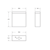 Унитаз-компакт BelBagno Sfera-R BB2141CPR/BB865SC безободковый , изображение 17
