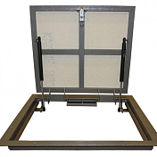 Ревизионный люк Lyuker FLOOR 100x80, напольный , изображение 1