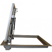 Ревизионный люк Lyuker FLOOR 100x80, напольный , изображение 2