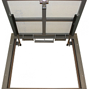 Ревизионный люк Lyuker FLOOR 100x80, напольный , изображение 5