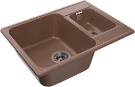 Изображение Мойка кухонная GranFest Eco-09 62х48 терракот Мойка кухонная GranFest Eco-09 62х48 терракот , изображение 2
