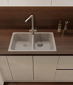 Изображение Мойка кухонная GranFest Eco-15 74х48 песок Мойка кухонная GranFest Eco-15 74х48 песок , изображение 4