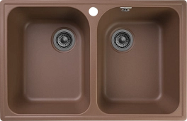 Изображение Мойка кухонная GranFest Eco-15 74х48 терракот Мойка кухонная GranFest Eco-15 74х48 терракот , изображение 1