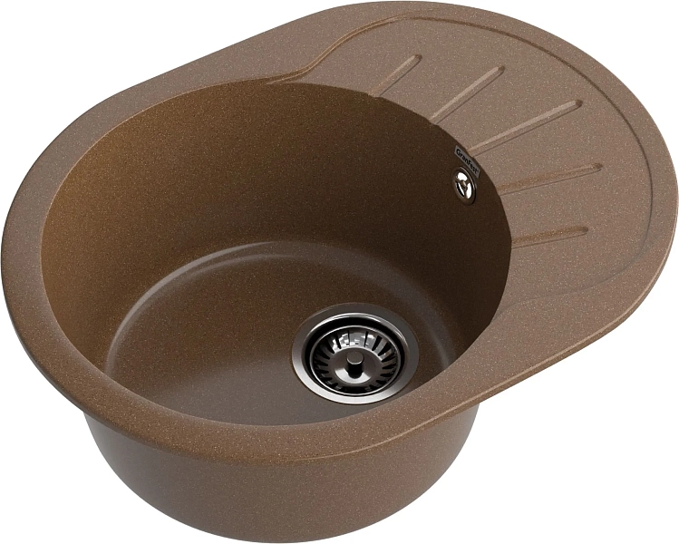 Мойка кухонная GranFest Rondo  58x45 терракот , изображение 2