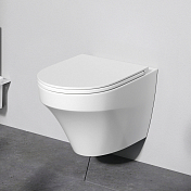 Изображение Унитаз подвесной AM.PM Inspire C501700WH безободковый Унитаз подвесной AM.PM Inspire C501700WH безободковый , изображение 6