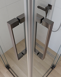 Фото Душевой уголок Cezares Slider SLIDER-AH-2-70/80-100/110-C-GM