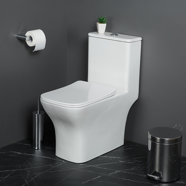 Унитаз-моноблок BelBagno Neon BB8617CPR-MN/SC , изображение 6