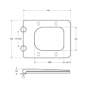 Унитаз подвесной BelBagno Luce BB076CH-TOR/SC , изображение 13