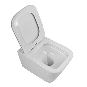 Изображение Унитаз подвесной BelBagno Due 2.0 BB7107CHR/SC Унитаз подвесной BelBagno Due 2.0 BB7107CHR/SC , изображение 3