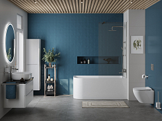 Акриловая ванна BelBagno BB712-1500-730-R 150x75 , изображение 4