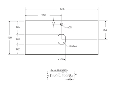 Изображение Столешница BelBagno KEP-100-CEM Cemento Столешница BelBagno KEP-100-CEM Cemento , изображение 4