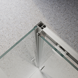 Фото Душевой уголок BelBagno Luce A-1-100/100-C-Cr