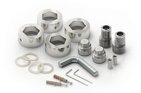 Фото Полотенцесушитель водяной Сунержа Модус PRO 80х50 белый матовый